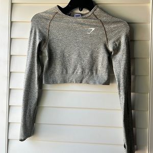 Gymshark long sleeve crop top